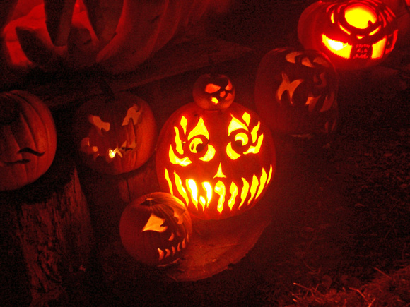 Spooky Jack-O-Lantern