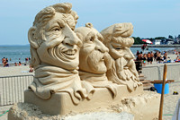 Faces in Sand