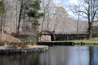 Stone Bridge and Pond