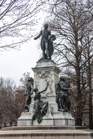 Statue Marquis De LaFayette 2017
