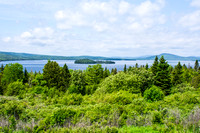 Rangeley Lake Maine with Island 2017