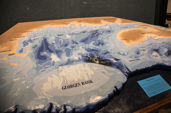 Relief Map of Georges Banks 2017