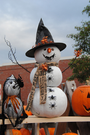 Pumpkins and Spiders and Snowmen!