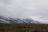 Storm clouds cloak the Tetons 2017